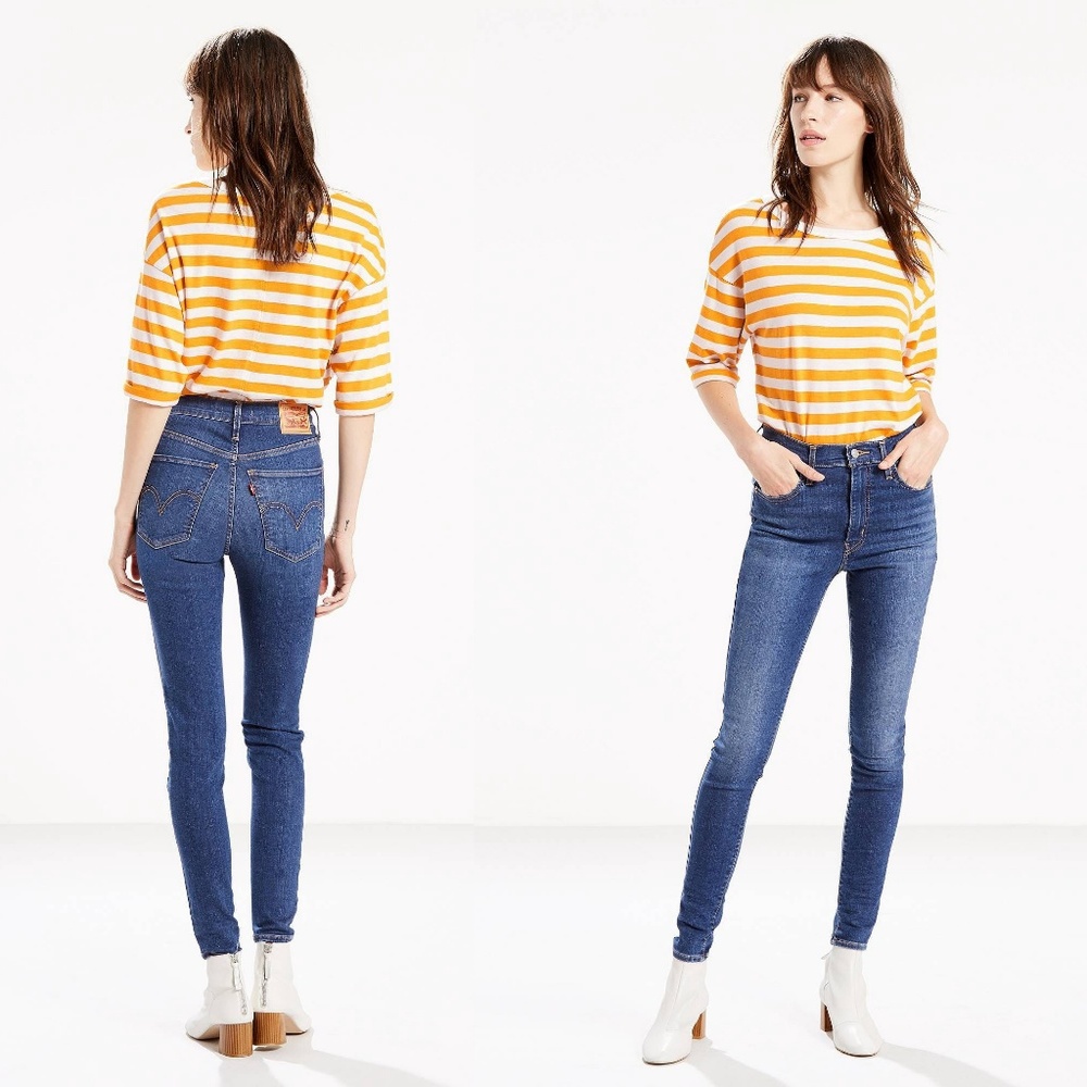 Levi's Mile High Skinny 26x30 Runnin' Wild